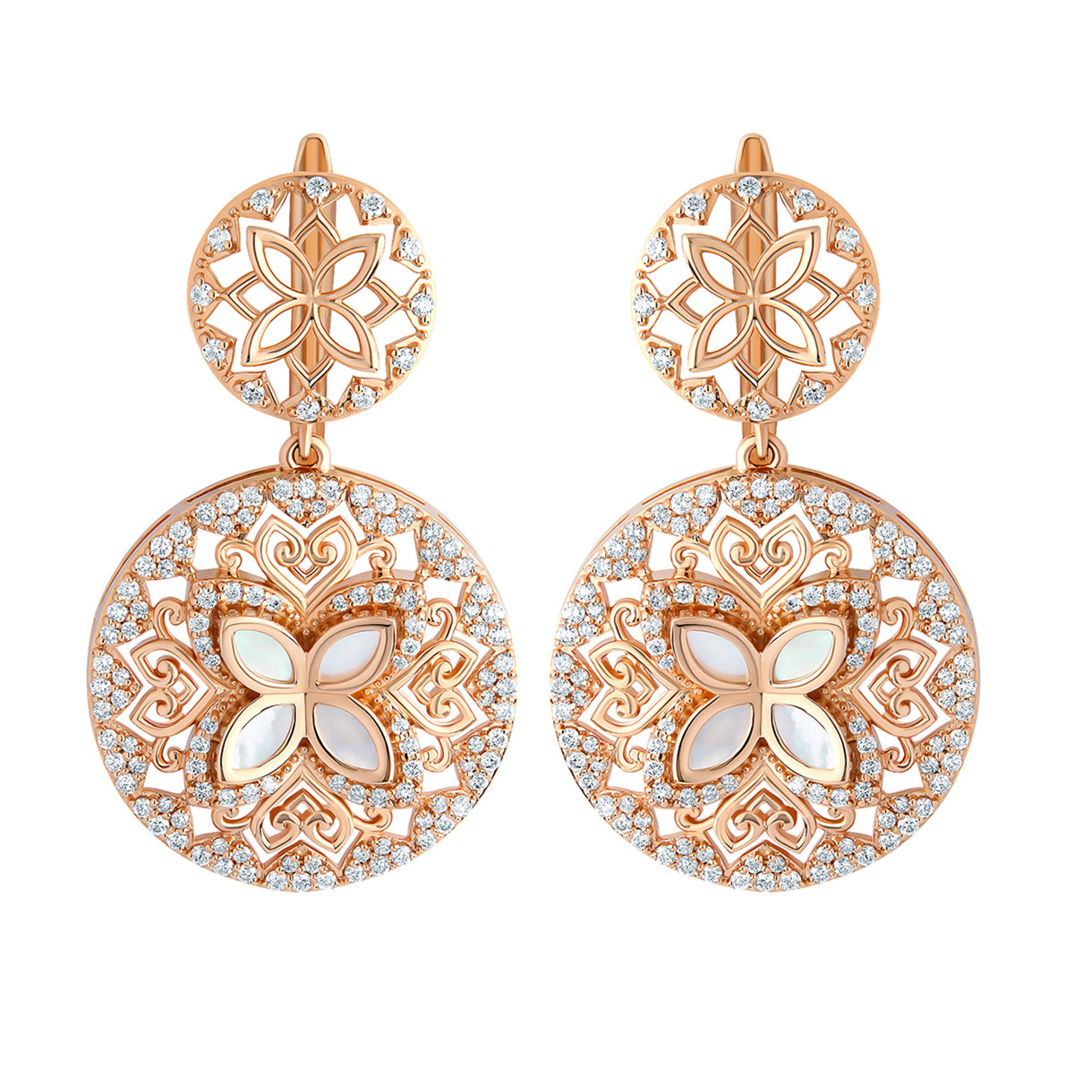 Zouhaira Earings Starry Dews-Peach main image 1