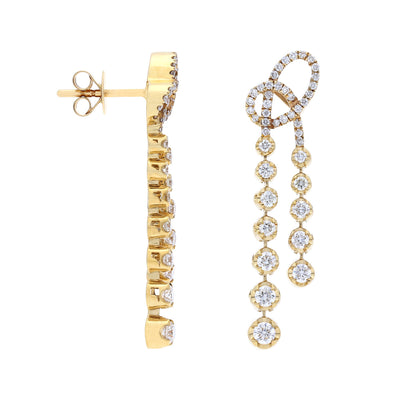 18k Rihla Diamond Earrings