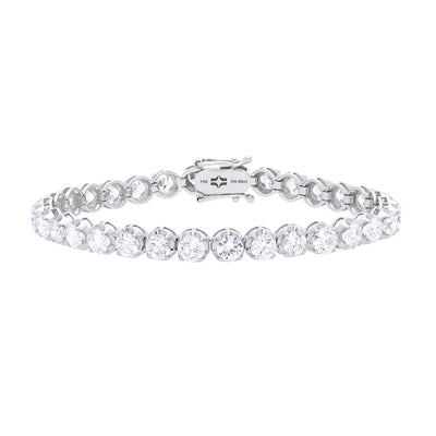 Johara Classic One Row 18K Tennis Diamond Bracelet