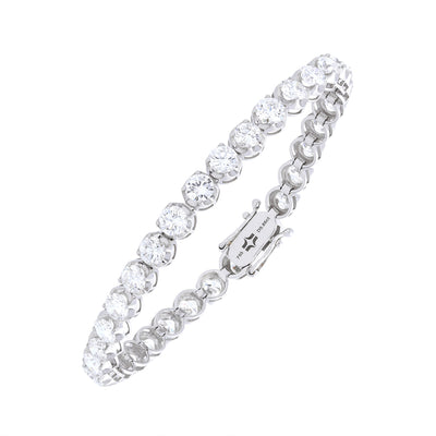 Johara Classic One Row 18K Tennis Diamond Bracelet